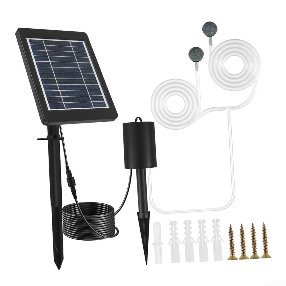 Aeratore Laghetto per solare 6V con Pannello Regolabile Aeratore