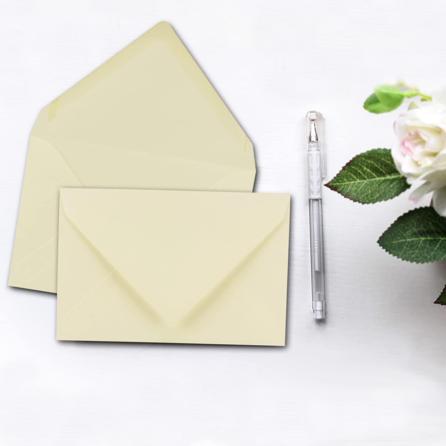 Envelopes DL & B6 White/Cream 50 Pieces DIN B6 creme - Image 4