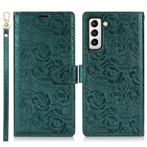 Protection Samsung S21 en cuir PU avec lanière de sécurité