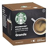 Starbucks Nezafé® Dolce Gusto Grande House Blend - 12 Capsules/Portions - Espresso - Grande - Lungo - 100% Arabica