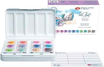 ホワイトナイツ white nights 水彩絵具24色セット10mlチューブ ホワイトナイツ white nights 水彩絵の具24色セット10mlチューブ
