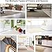Kadrama [16 Pack] Rug Corner Gripper for Hardwood Floors to Hold Rug Down, Non Slip Under Rug Pads Tape for Hardwood Floor No Damage,Rug Stickers for Wood Floor,Carpet Tape Stickers for Area Rugs