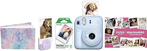 Fujifilm Instax Mini 12 Blue Holiday Bundle 2023