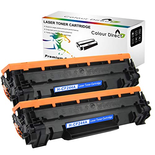 Colour Direct - Cartucho de tóner compatible CF244A 44A para impresoras HP LaserJet Pro M15 M15a M15w HP LaserJet Pro MFP M28a MFP M28w