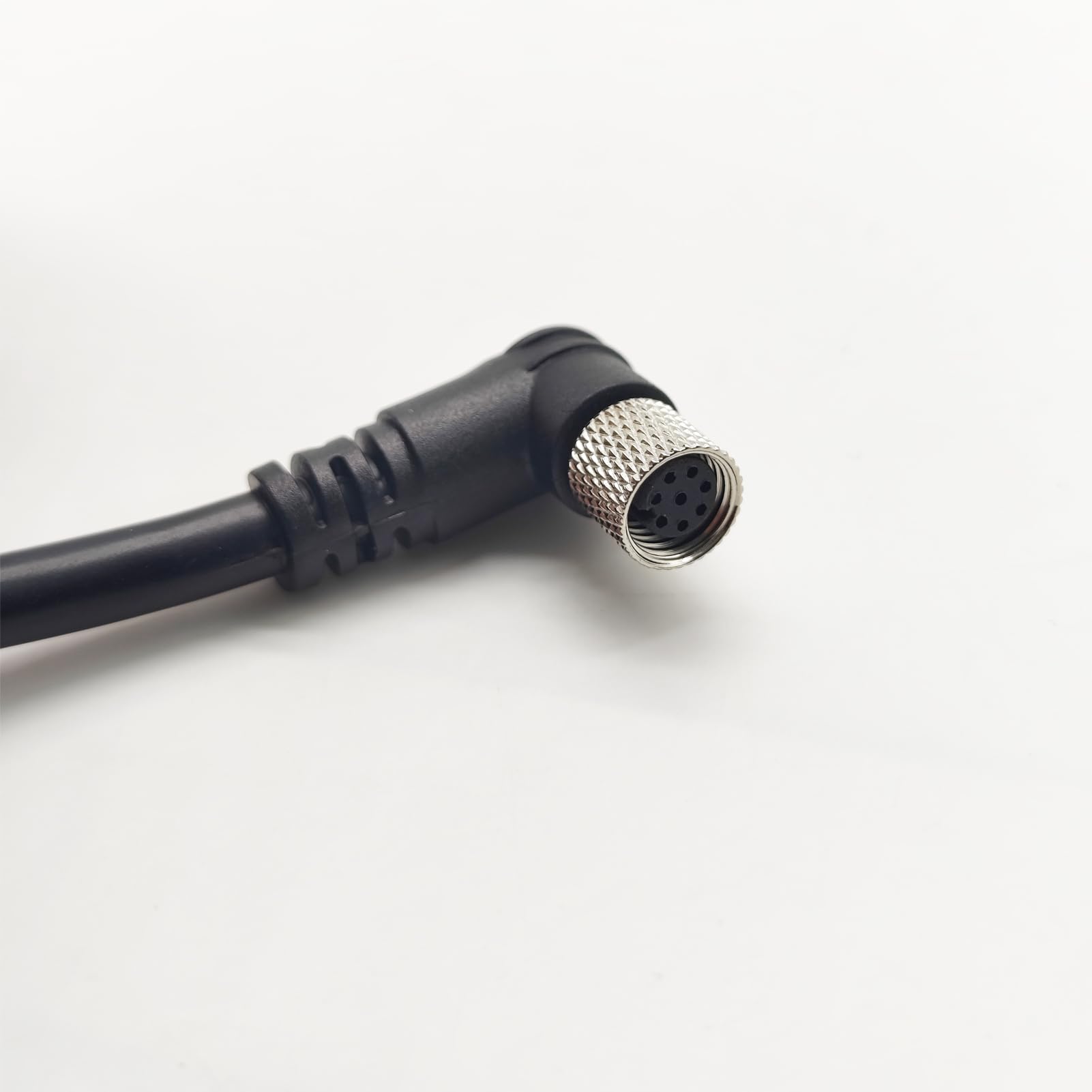 Amazon.com: M8 8 Pin Female Connector Cable, A Code Right Angle