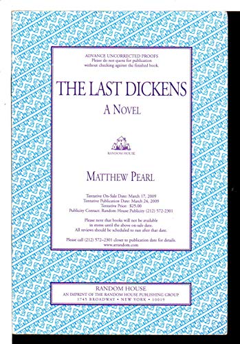 The Last Dickens 1223004538 Book Cover