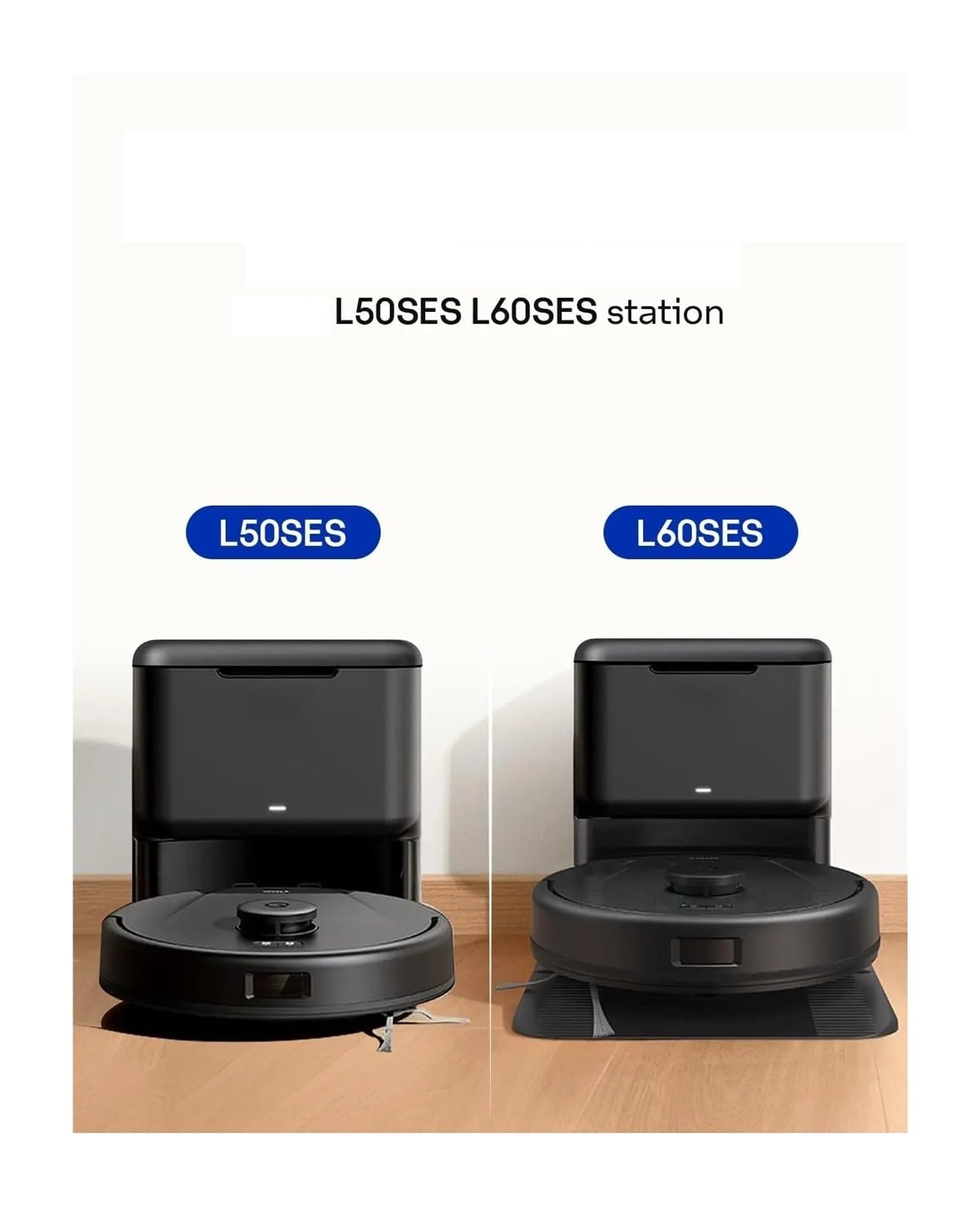 Bolsas De Aspiradora, Compatibles Con Eufy, Clean L60 SES L60 Hybrid SES L50, Compatibles Con Conga, Estación De Autovaciado for Aspiradora(15PCS Bag)