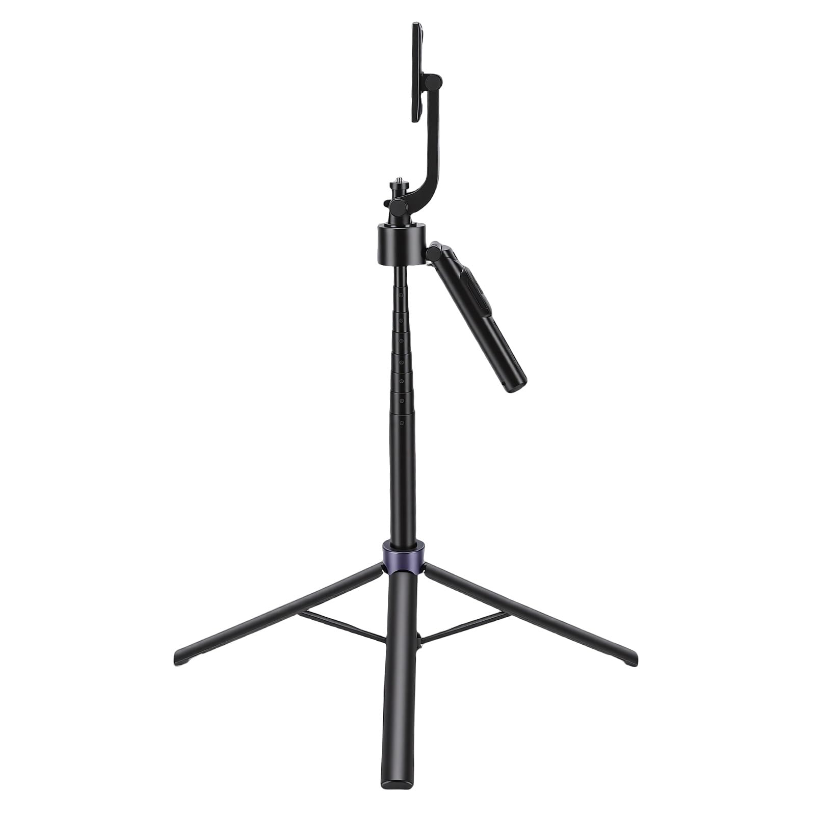 Estabilizador de Teléfono, AI Face Body Tracking Estabilizador de Cardán Plegable Portátil, de Teléfono Inteligente con Trípode Incorporado para Grabación de Video Vlogging