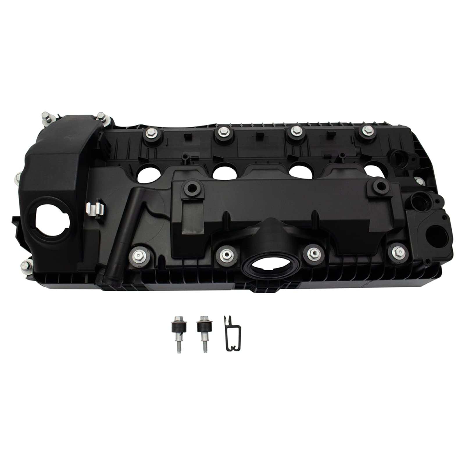 TRQ Engine Valve Cover w/Gasket &amp; Hardware RH Passenger Cylinders 1-4