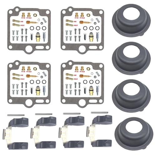 Kit Réparation Carburateur FJ1200 avec Diaphragme à Flotteur pour Moto Y-AMAHA 1986-1993