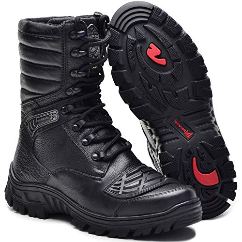 Coturno Attack Unissex Bmbrasil 5188/01 Preto 36