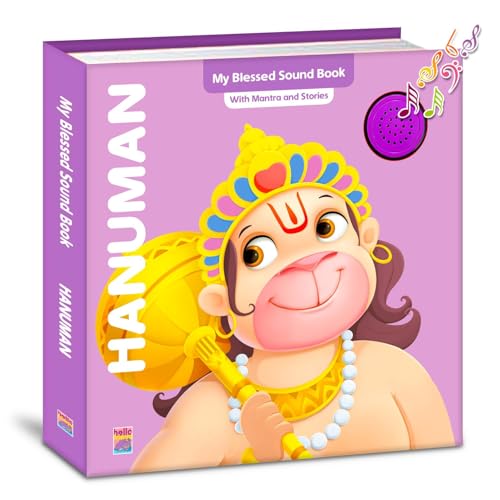 Image of Hanuman Mantra Sound Book for Kids ; India's First Mythology Shloka and Mantras Sound Book to Teach Indian Culture, Values Devotional