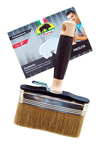 Pennelli Cinghiale 1205B008 Plafoncino Ovale per Pavimenti in Legno, Multicolore