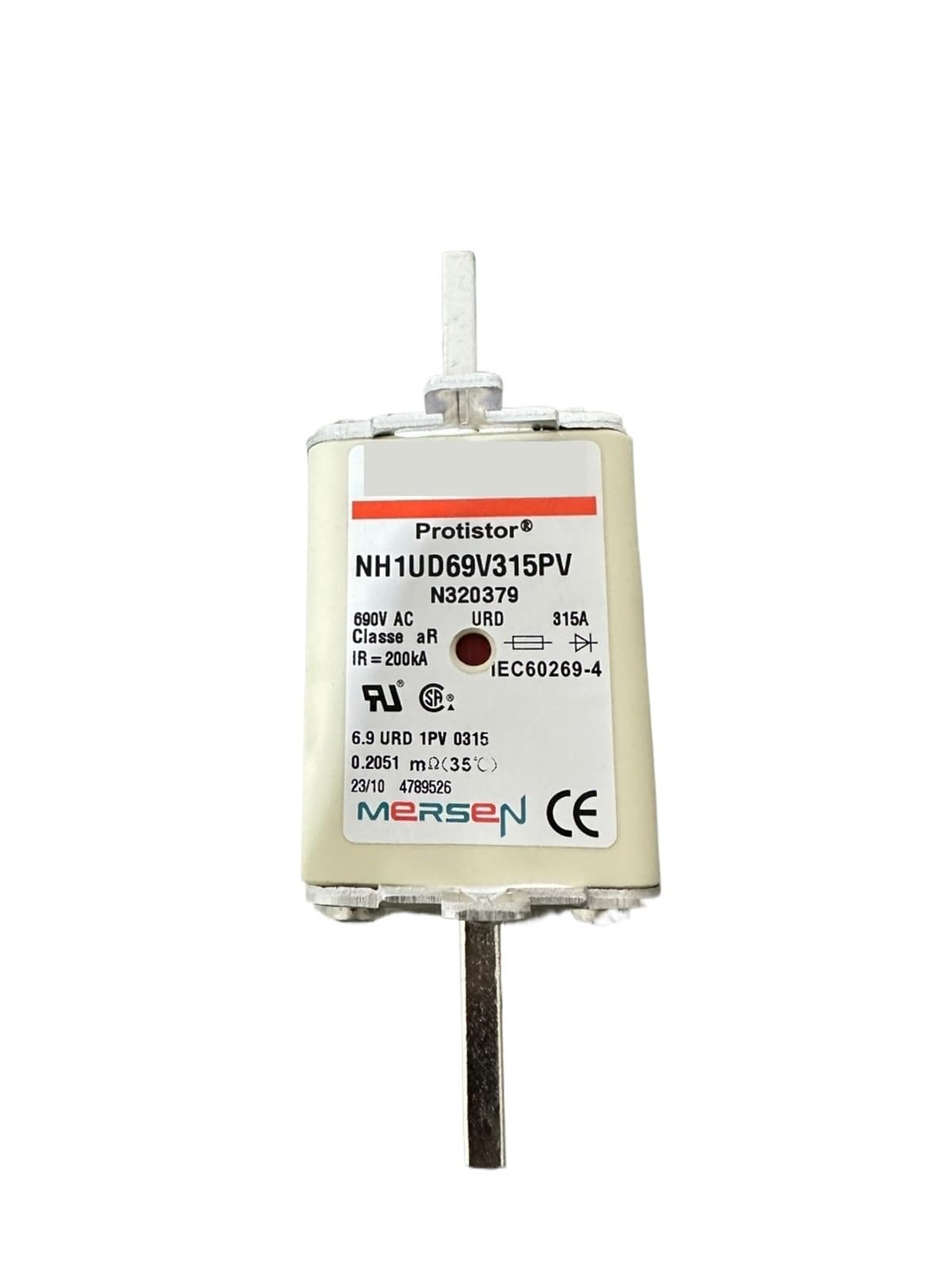 Fusible NH1GS69V200PV referencia D322371 en formato de unidad individual