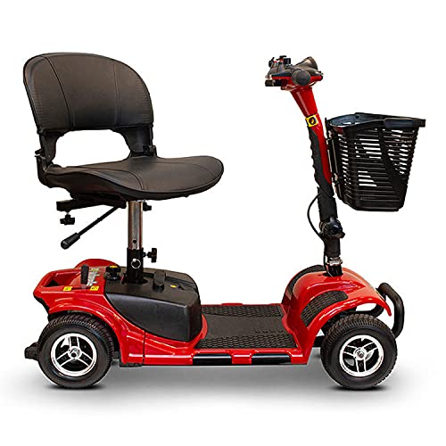 Ewheels Ew-M34 4 Wheel Travel Mobility Scooter - Red #TOP5