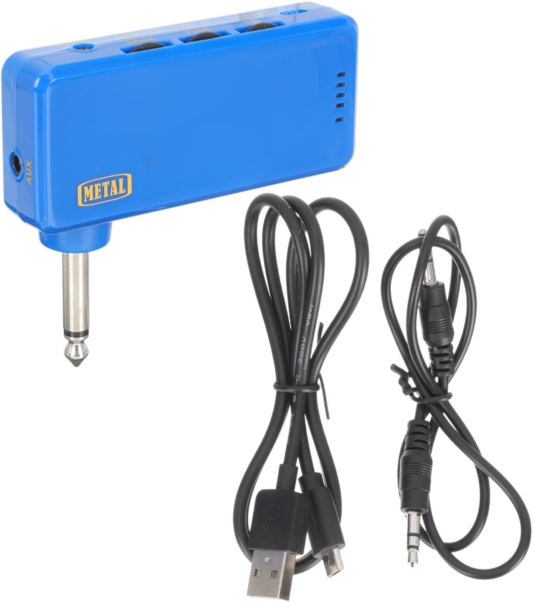 Amplificador de auriculares para bajo KESYOO compacto portátil