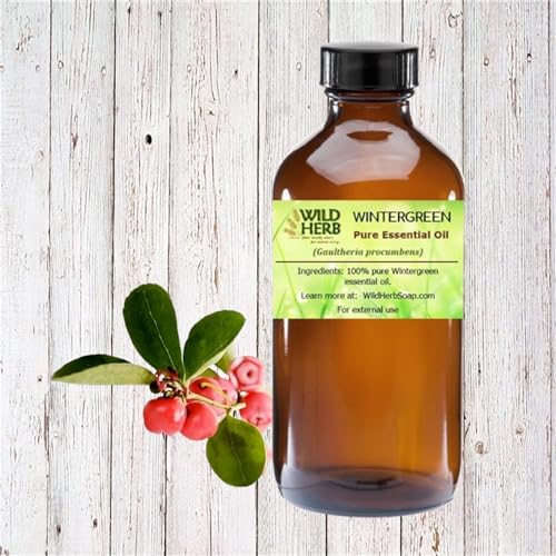 Aceite esencial puro de Wintergreen (2 OZ) miniatura 2