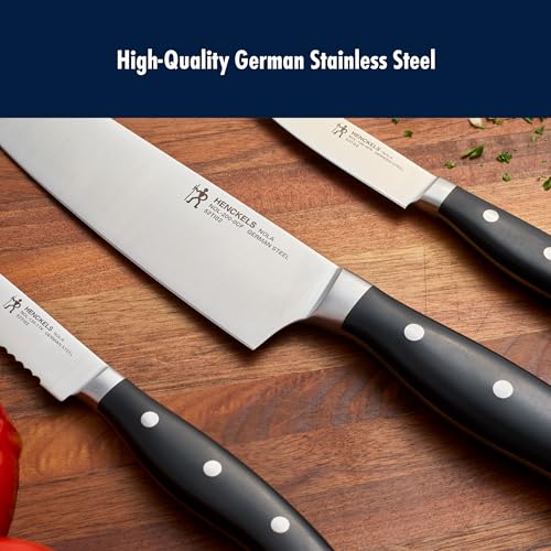 HENCKELS x EMERIL Lagasse The Nola Collection Razor-Sharp German 3-pc Chef\'s Starter Knife Set, Made in Company-Owned German Factory with Special Formula Steel perfected for almost 300 Years - Thumbnail 3