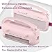 JCHPINE Silicone Cover and Hard Travel Case for Bose SoundLink Flex Bluetooth Portable Speaker, Protective Holder for Bose SoundLink Flex Speaker Accessories (Petal Pink)