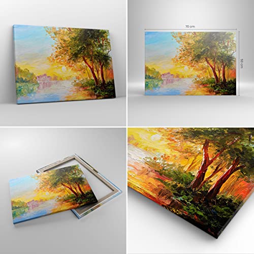 ARTTOR Quadro su tela - Elemento unico - natura