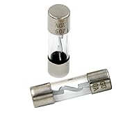 Vista 2 de ZOOKOTO Bloque de fusibles AGU en línea de 60 amperios para cable de calibre 4/8/10 con fusibles de tubo, 2