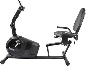 Acte, Bicicleta Ergométrica Horizontal Assento Ajustavel 8 Intensidades E26 - Preto