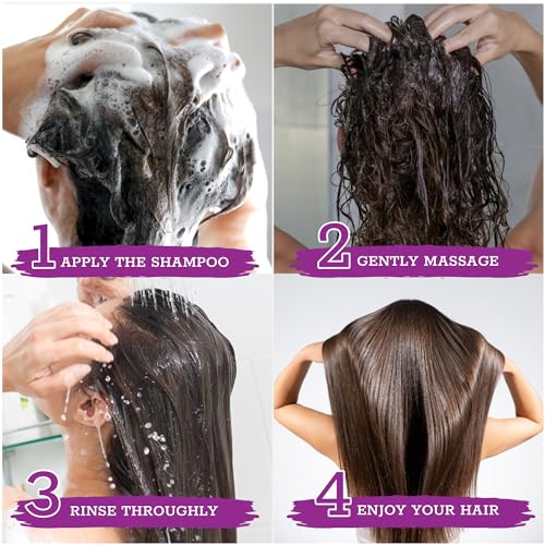 RONNEY Hair Growth Shampoo w/L-Arginine Complex - Professional Hair Loss Treatment for Women & Men - Natural Thickening Shampoo for Fine Brittle & Thinning Hair - Stimulate & Nourishe Scalp - 300 ml - Image 5