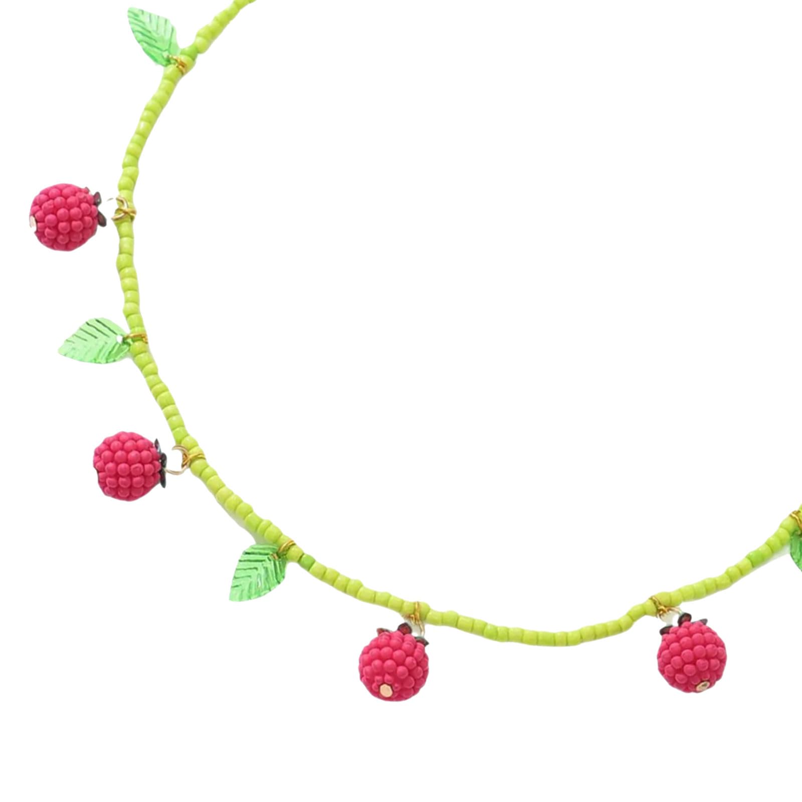 Collier framboise à breloques, le bijou idéal pour chaque jour - 2