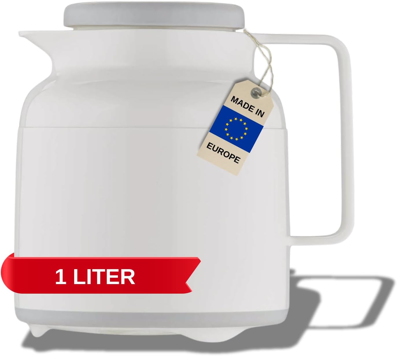 Helios Wash Pro Vacuum Jug White 1 Litre