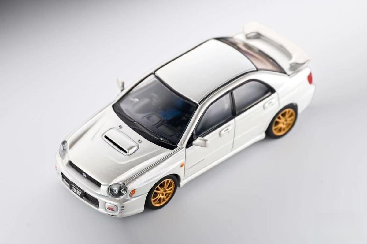 Amazon | 1/64 Furuya Subaru Impreza WRX STI スバル インプレッサ 白