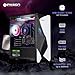 IPASON Gaming PC Desktop – AMD Ryzen7 5700G 3.8GHz, AMD Radeon Graphics, 1TB NVME SSD, 16GB DDR4 RAM 3200, 550W PSU, Windows 11 Home 64-bit