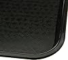 Carlisle FoodService Products CT101403 Cafe Standard Plastic Cafeteria/Fast Food Tray, NSF Certified, BPA Free, 14" Length x 10" Width, Black #2
