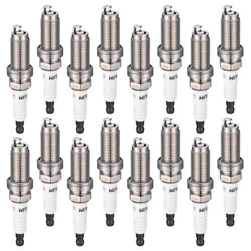 Image of 4024123628 Iridium Spark Plugs 16 Pack - Compatible with 2011-2021 Ram 1500 Big Horn Crew Cab Pickup 4-Door 5.7L V8 GAS OHV Naturally Aspirated - Compatible with Ram 1500 5.7L V8 2011-2021