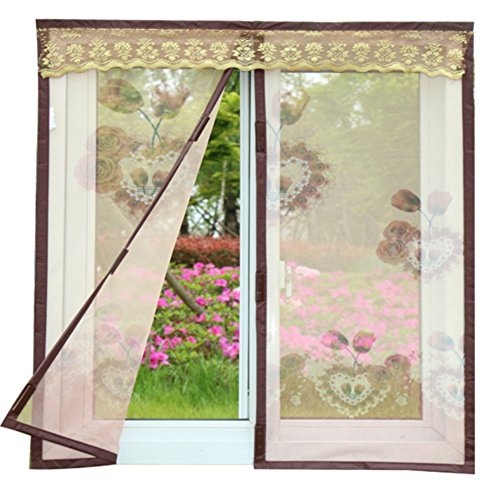 Preisvergleich Produktbild Einfaches sand fenster anti-unsichtbare fliegengitter selbstklebende magnetstreifen magische aufkleber selbstklebende gaze bildschirm fliegengitter-A 140x150cm(55x59inch)
