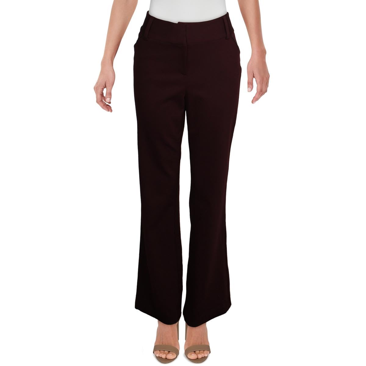 Alfani Womens Suit Separate Work Wear Dress Pants Purple 12