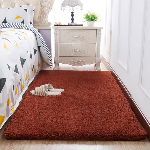 Alfombra de lujo peluda con estilo minimalista ligero extragrande 2
