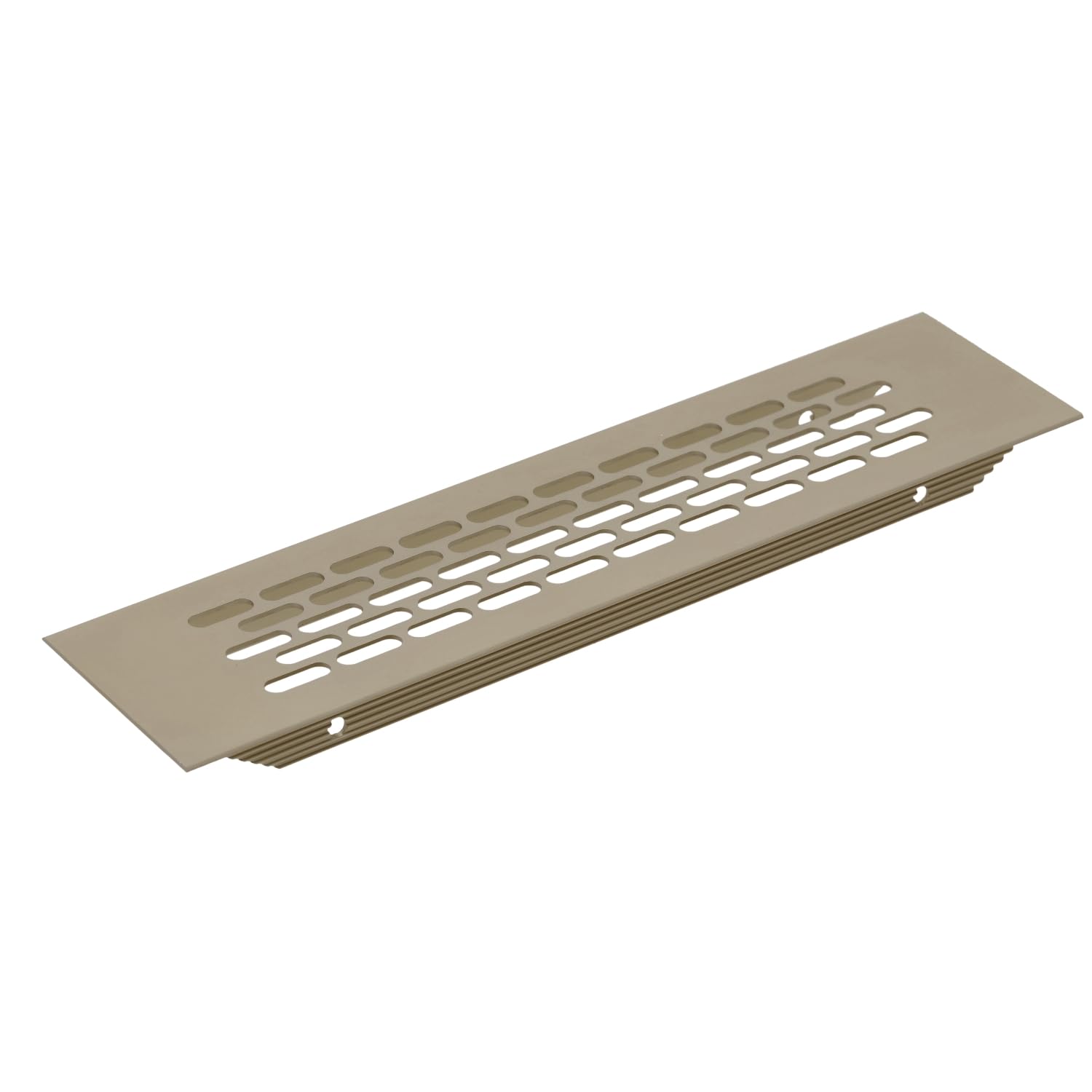 B2c Light Anthracite Air Vent Aluminium Plinth Grill Ventilation For Build-In Appliances Kitchen Units Plinth Furniture House 245X60mm Air Flow Circulation (Light Anthracite)
