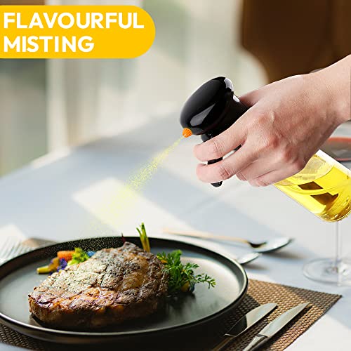 Jabs Own Olive Oil Sprayer For Cooking - 200Ml Refillable Cooking Oil Sprayer Atomizer Mister Spray Bottle For Vinegar & Bbq, Oil Mister Glass Spray Bottles Olive Oil Dispenser Spray #TOP3