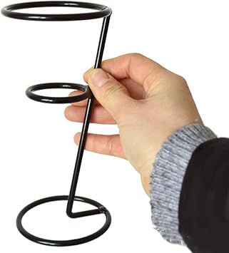 Black Iron Ice Cream Holder Cupcake Cones Stand Rack Display Snow Cones Sushi Hand Rolls Candy French Fries Sweets Savory Ice Cone Holder