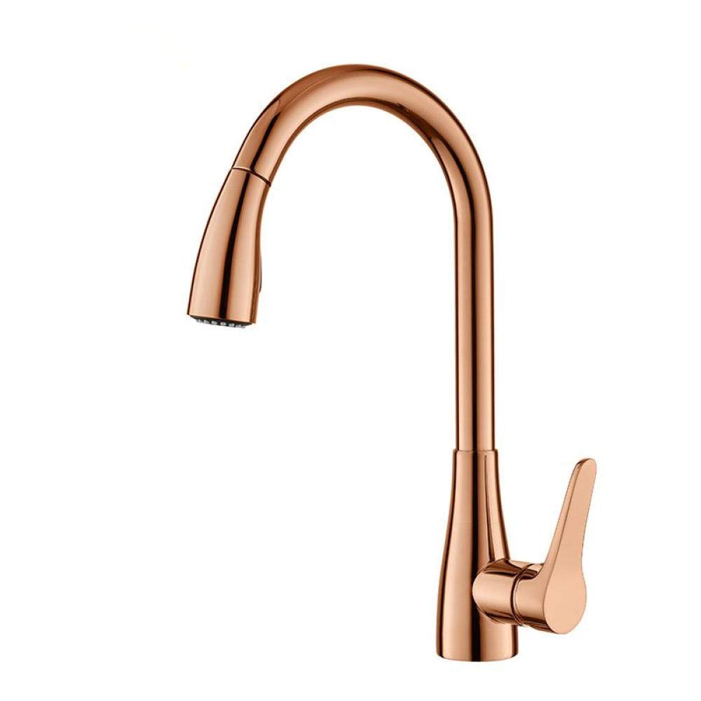 Robinet de cuisine mitigeur de cuisine extractible pour nettoyer facilement les grands plats