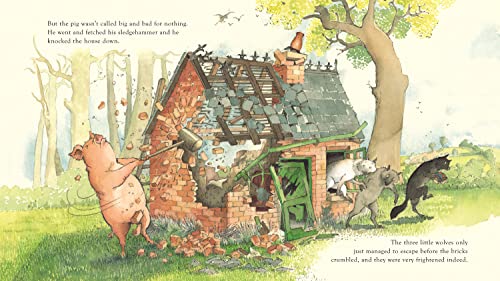 Three Little Wolves And The Big Bad Pig: A hilarious picture book story perfect for any child who lo