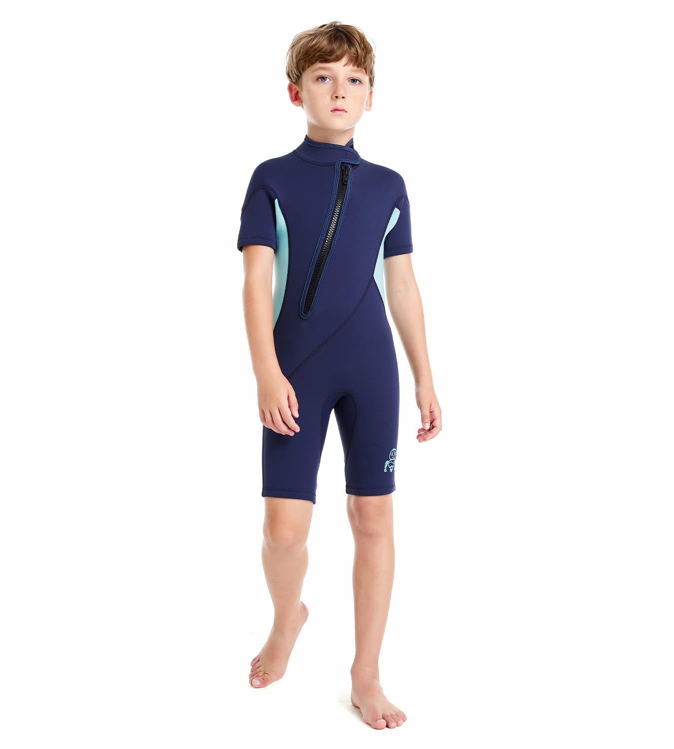 3mm Combinaison de Plongée pour Homme Femme Manches Longues Néoprène Monopiece Wetsuit Surf Snorkeling Natation