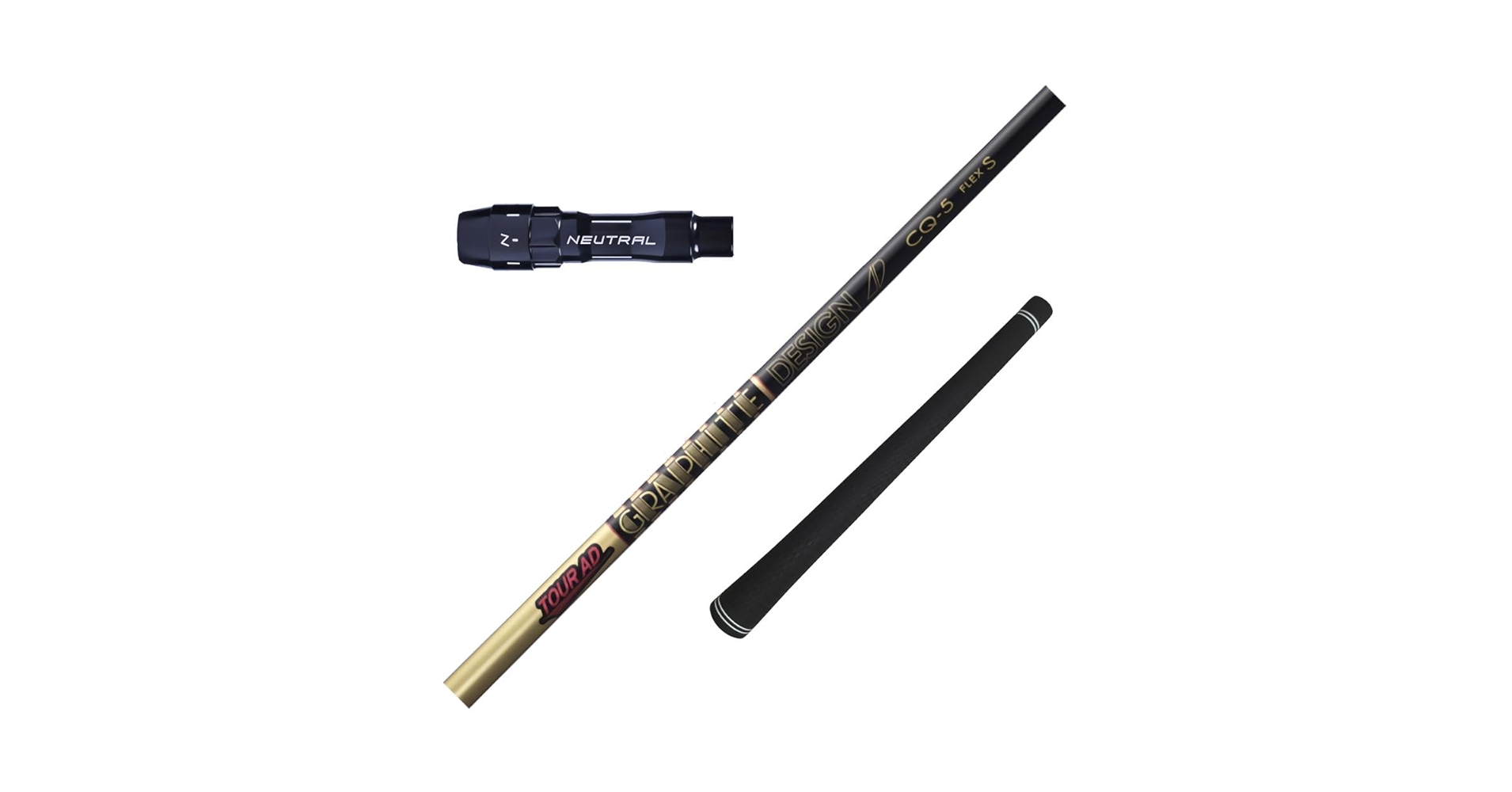 Gsh-435TourAD シャフト単品BB-5R1 スリーブ無し グラファイト スリクソン 用互換 スリーブ付きシャフト グラファイトデザイン