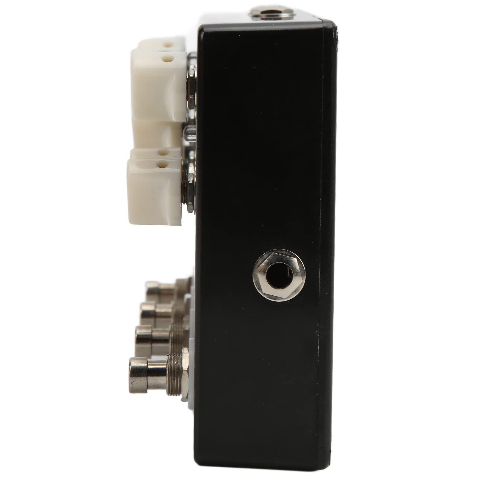 Eujgoov Syntezator Pedał Gitarowy Distortion Overdrive Loop Delay Pedal Multi Effect Processor z Rurowym Overdrive 25MS-600MS Delay FX Loop do Gitary Elektrycznej Akcesoria do Sprzętu Basowego