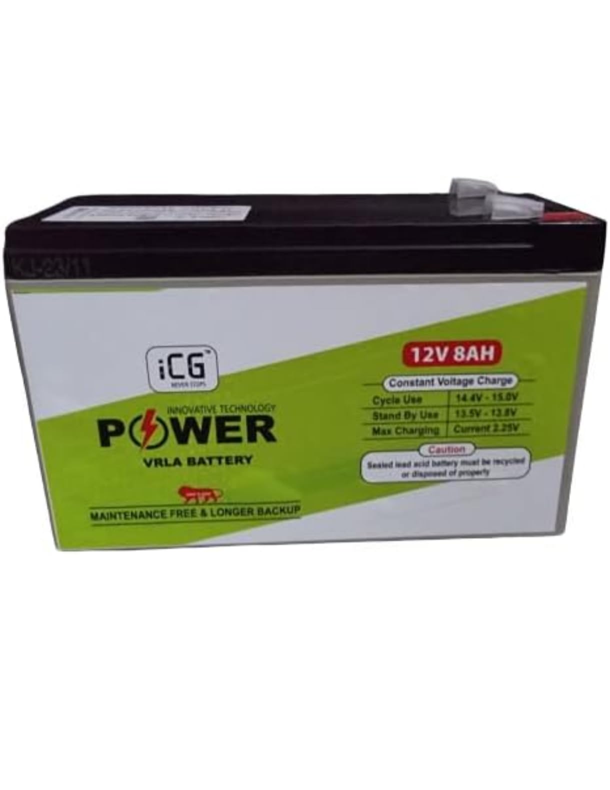 Power 12V 8AH SMF VRLA UPS-Emergency Battery for Use in UPS/Solar and All Multiple Use-image-42