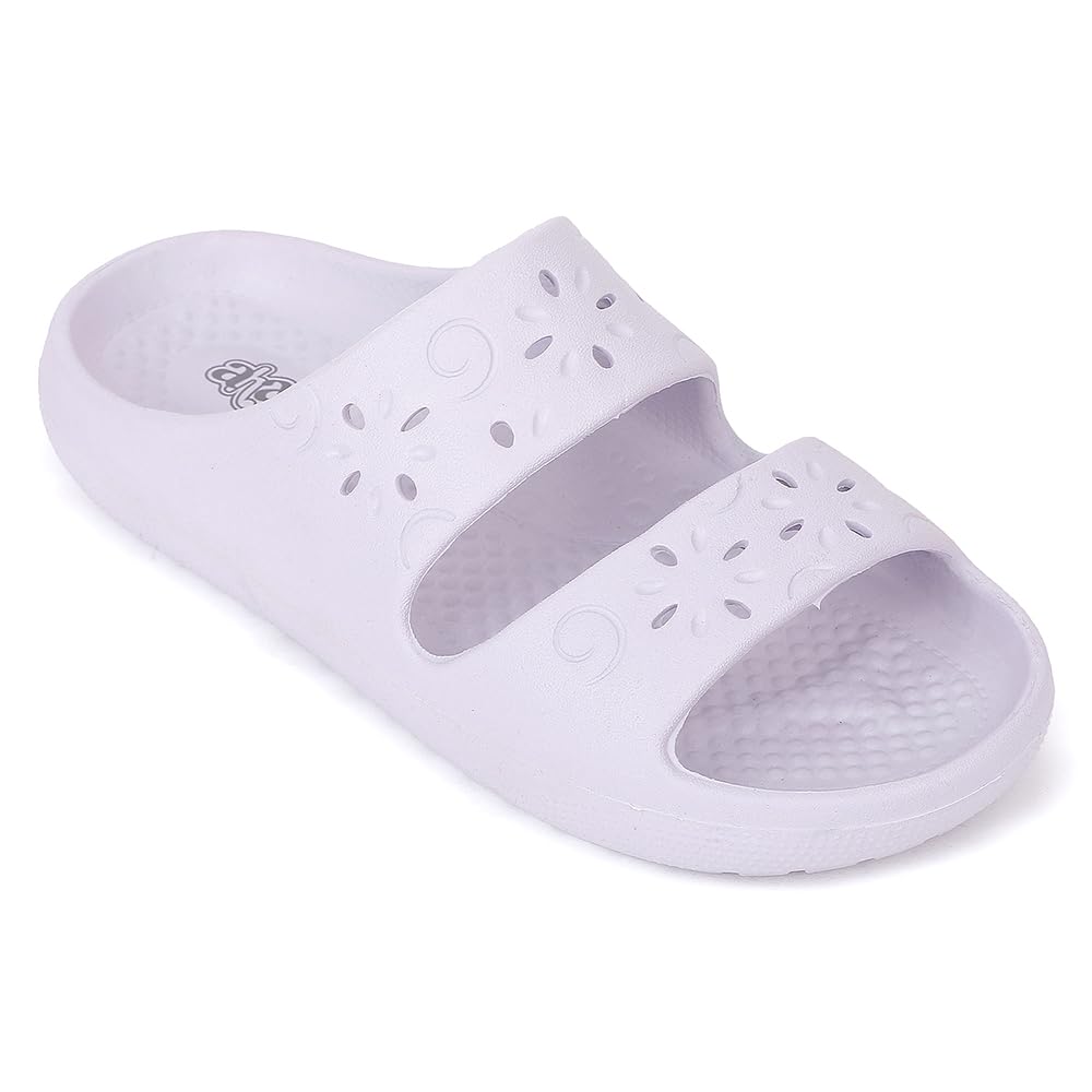 A-HA COSYWALK-E Purple & Light Pink BIN Slippers for Women-image-6