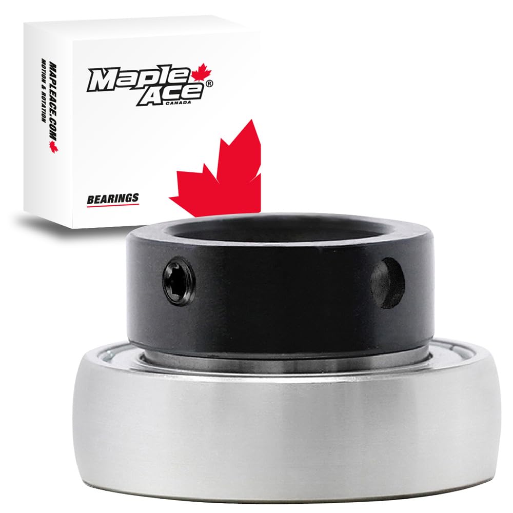 MAPLE ACE SA205 25mm Bore Insert Bearing Spherical Non-lube w/Eccentric Locking Collar (1Pc)