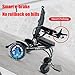 Juodkeo 13 Miles Long Travel Range Electric Wheelchairs for Adults, All Terrain Folding Motorized Wheelchairs for Seniors,Regular