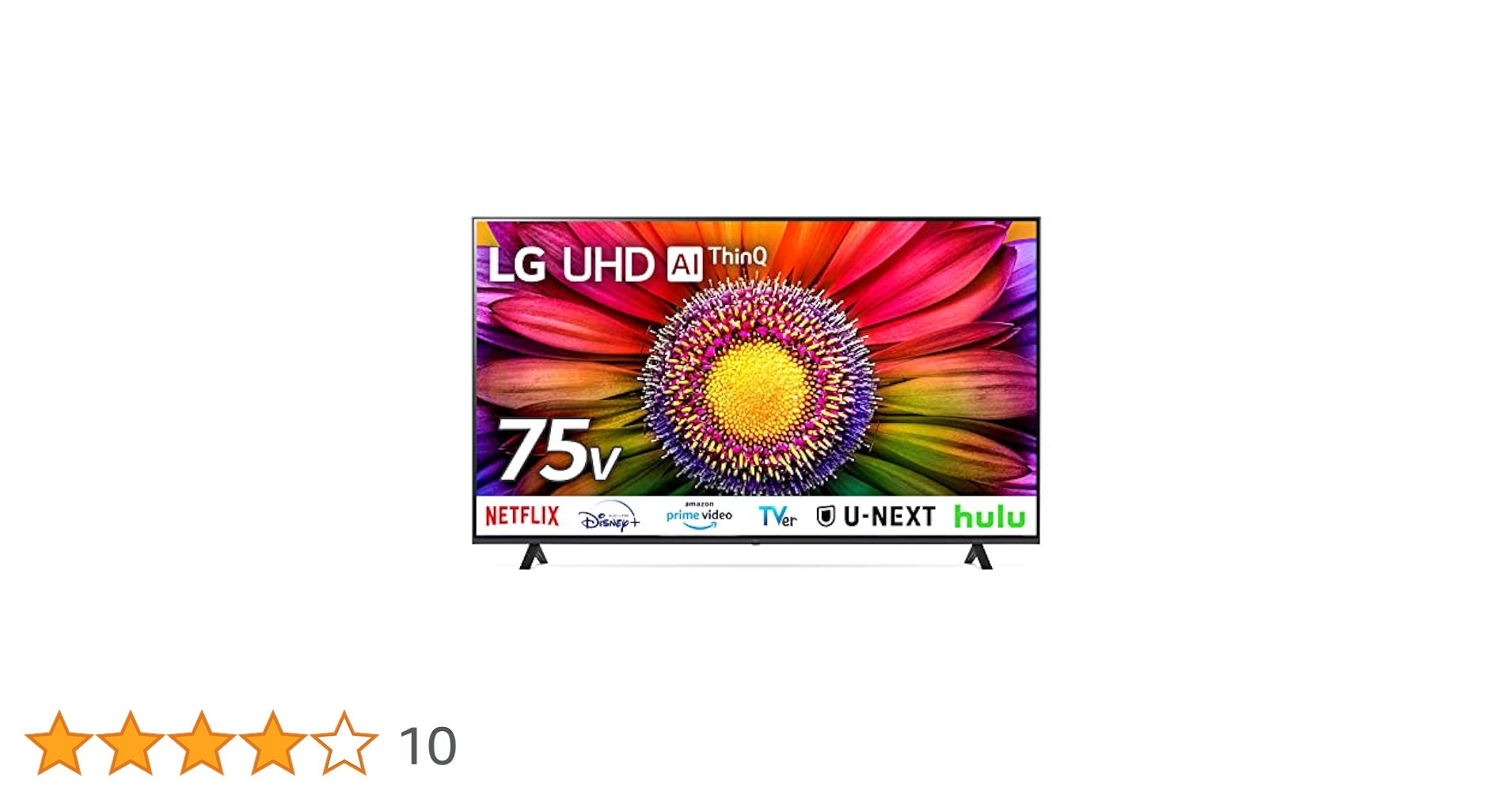 Amazon | LG 液晶テレビ 75UR8000PJB 75V型 4Kチューナー内蔵