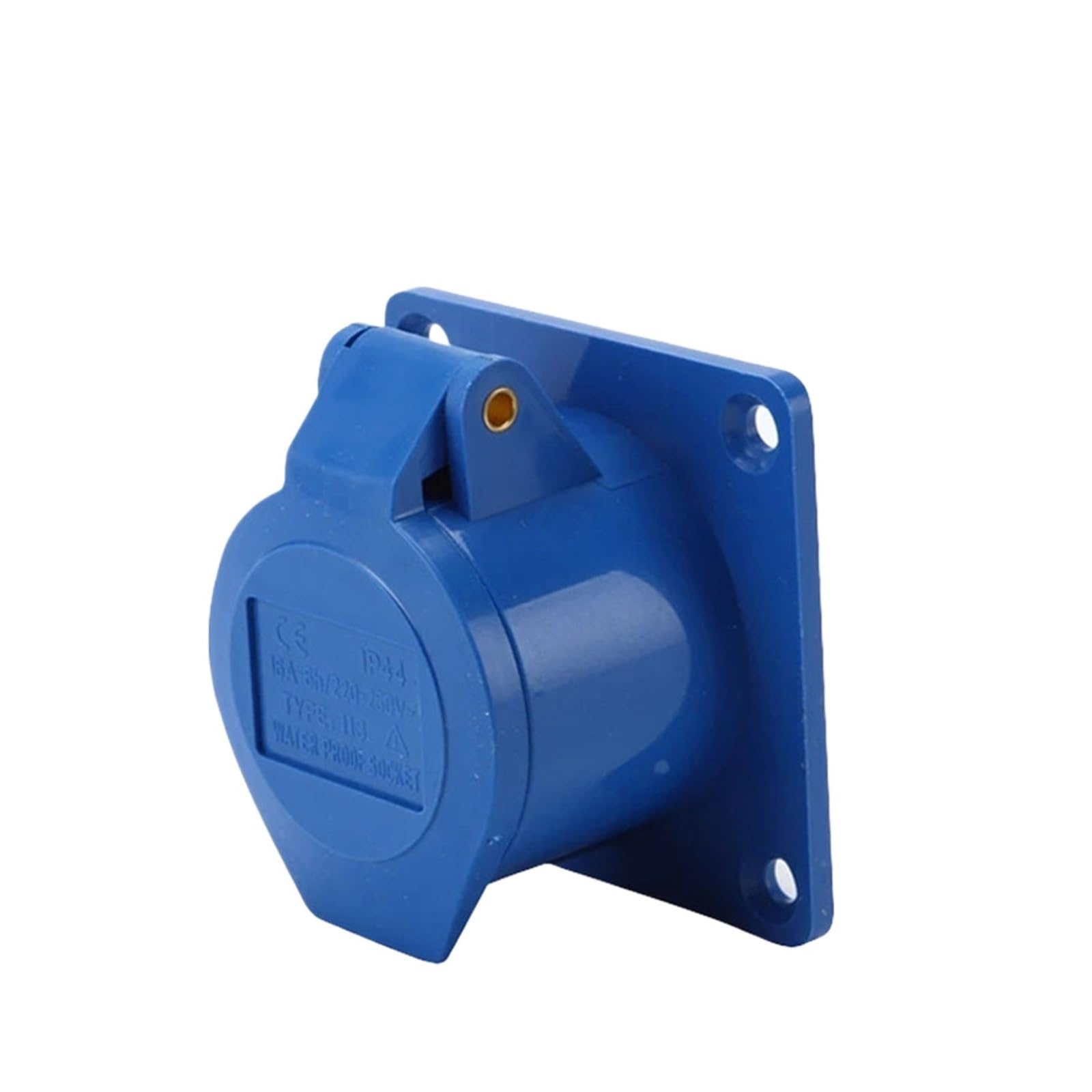16A 3Pin 220-240V IP44 Waterproof Plug & Sockets Electric Cable Connector for Electrical Power Industrial Male and Female(313)